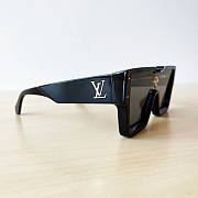 Óculos de Sol Louis Vuitton Cyclone Z1485E Preto Quadrado