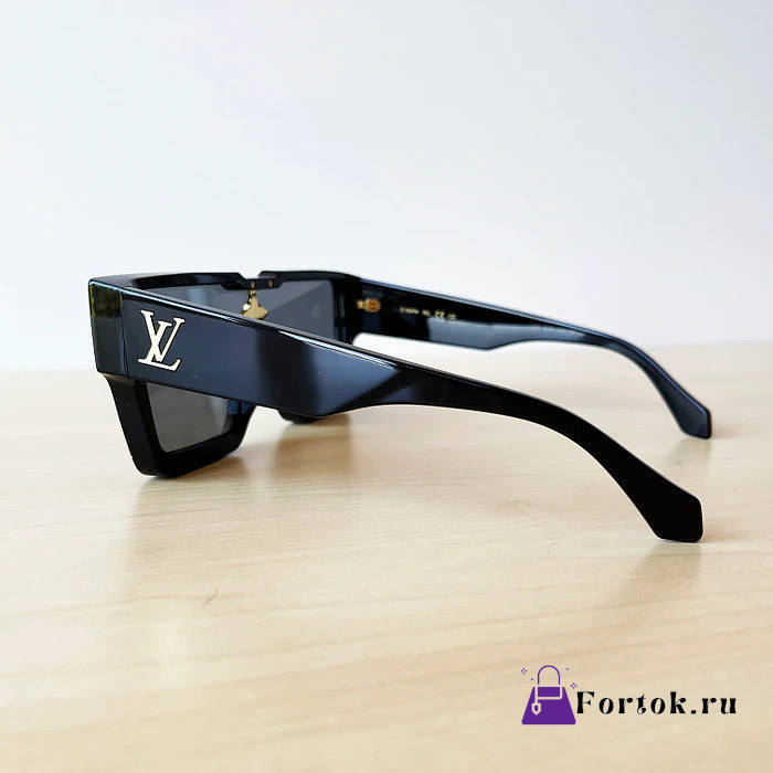 Louis Vuitton Cyclone Z1547E Sonnenbrille Herren schwarz mit Etui