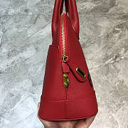 Balenciaga Small Ville Handbag In Red/Black 26x12x22cm - 6