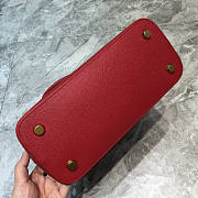 Balenciaga Small Ville Handbag In Red/Black 26x12x22cm - 4