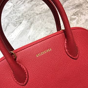 Balenciaga Small Ville Handbag In Red/Black 26x12x22cm - 2