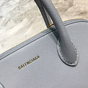 Balenciaga Small Ville Handbag In Gray/White 26x12x22cm - 3