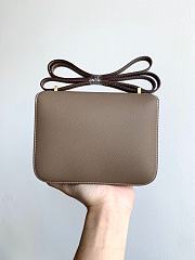 Hermes Constance 19 Gold-tone Metal Asphalt Grey 19cm - 4