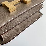 Hermes Constance 19 Gold-tone Metal Asphalt Grey 19cm - 6