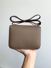 Hermes Constance 19 Silver-tone Metal Asphalt Grey 19cm - 5