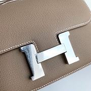 Hermes Constance 19 Silver-tone Metal Asphalt Grey 19cm - 6