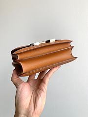 Hermes Constance 19 Silver-tone Metal Brown 19cm - 5