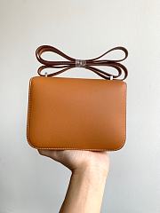 Hermes Constance 19 Silver-tone Metal Brown 19cm - 3