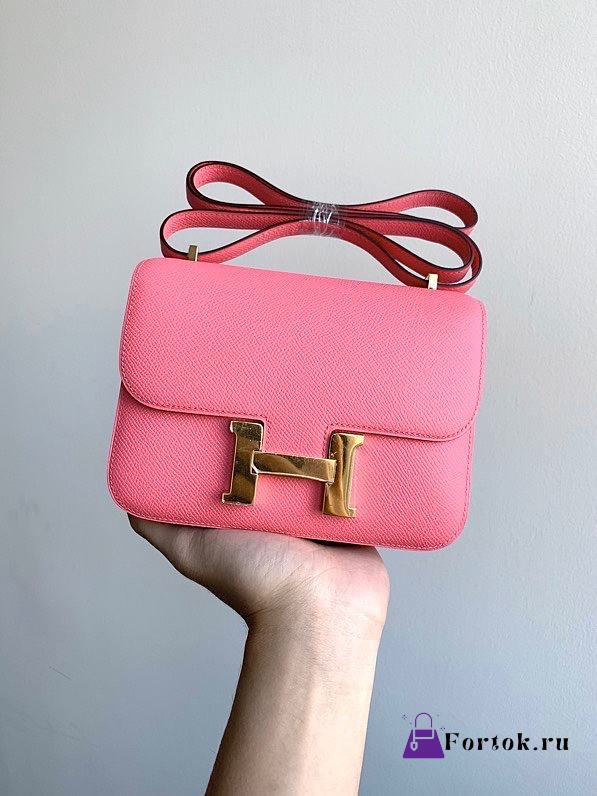 Hermes Constance 19 Gold-tone Metal Pink 19cm - 1