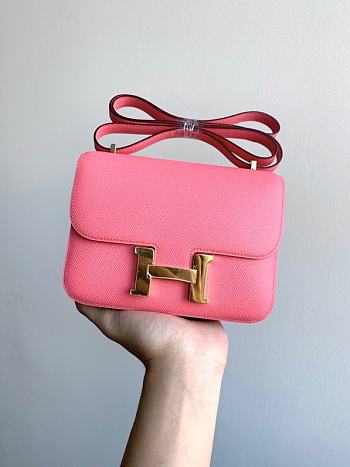 Hermes Constance 19 Gold-tone Metal Pink 19cm