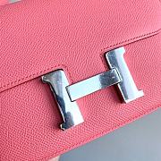 Hermes Constance 19 Silver-tone Metal Pink 19cm - 2