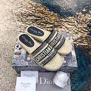 Dior Raffia Slippers 01 - 2