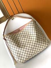 Louis Vuitton Delightful Damier White 41×33×15cm - 1