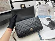 Chanel Chain Flap Bag Black AS1354 16x24x6cm - 2