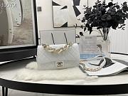 Chanel Chain Flap Bag White AS1354 16x24x6cm - 1