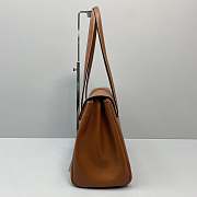 Celine Large Soft 16 In Smooth Leather Tan 194043 38x26x18cm - 6