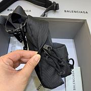 Balenciaga Oversized Mini Backpack Black Nylon 6560602 14x19.8x5.3cm - 6