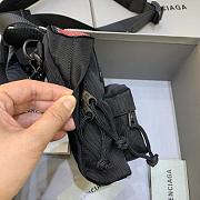 Balenciaga Oversized Mini Backpack Multicolor Gamer Nylon 6560602 14x19.8x5.3cm - 6