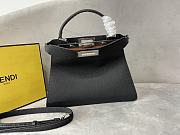 Fendi Medium Peekaboo Iseeu Full Grained Leather Black 33x25.5x13cm - 1