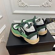 Chanel Trainers Green G38750  - 3