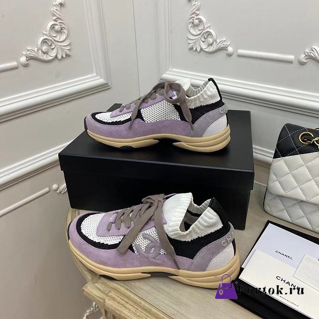 Chanel Trainers Purple G38750 - 1
