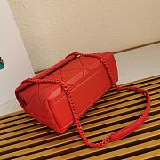 Prada Large Nappa Spectrum Bag Red 1BD231 27×18.5×9cm - 5