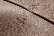 Louis Vuitton Maida Hobo Bag Monogram Empreinte Leather Tourterelle Gray M45523 33x16x30cm - 2