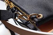 Louis Vuitton Maida Hobo Bag Monogram Empreinte Leather Black M45522  33x16x30cm 