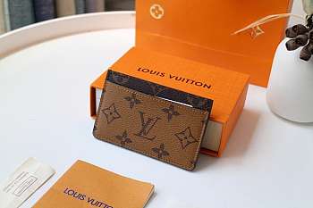 Louis Vuitton Card Holder Monogram Canvas M60248 11x7cm