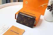 Louis Vuitton Card Holder Monogram Canvas M60248 11x7cm - 3
