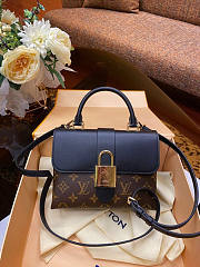 Louis Vuitton Locky BB Bag Monogram Canvas Black M44141 20x16x7.5cm - 1