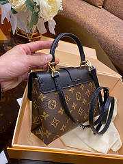 Louis Vuitton Locky BB Bag Monogram Canvas Black M44141 20x16x7.5cm - 4