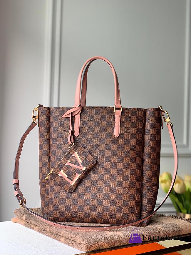 Louis Vuitton Belmont MM Damier Brown/Pink 32cm - 1