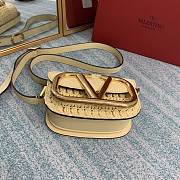 Valentino Small Supervee Raffia 18x7.5x12.5cm - 5