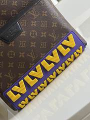 Louis Vuitton Discovery Backpack Signature Brown M57965 37x40x20cm - 5