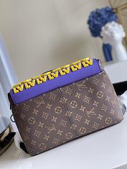 Louis Vuitton Discovery Backpack Signature Brown M57965 37x40x20cm - 3