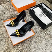 Versace Medusa Chain Pumps Black - 2