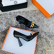 Versace Medusa Chain Pumps Black - 3