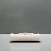 Celine Cuir Triomphe Shoulder Bag In Leather White 198153 24x13x5cm - 6