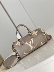 Louis Vuitton Papillon BB Monogram Leather Beige M46031 20x10x10cm - 6