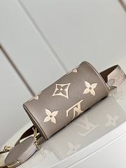 Louis Vuitton Papillon BB Monogram Leather Beige M46031 20x10x10cm - 2