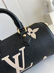 Louis Vuitton Papillon BB Monogram Leather Black M45980 20x10x10cm - 5