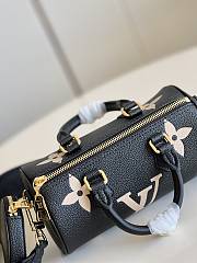 Louis Vuitton Papillon BB Monogram Leather Black M45980 20x10x10cm - 3