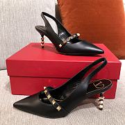 Valentino Garavani Rockstud Pumps Black WW2S0 70mm - 1