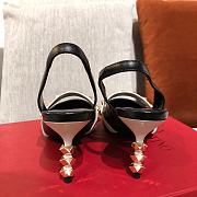 Valentino Garavani Rockstud Pumps Black/White WW2S0 70mm - 3
