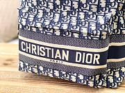 Diortravel Backpack Dior Oblique Blue M6104 35×15×42cm - 2