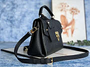 Louis Vuitton Georges BB Monogram Leather Black M53941 27.5x17x11.5cm - 6