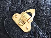 Louis Vuitton Georges BB Monogram Leather Black M53941 27.5x17x11.5cm - 3