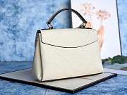 Louis Vuitton Georges BB Monogram Leather Cream M53941 27.5x17x11.5cm - 5