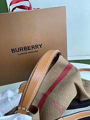Burberry Bucket Bag Brown Strap 25x34x19cm - 5